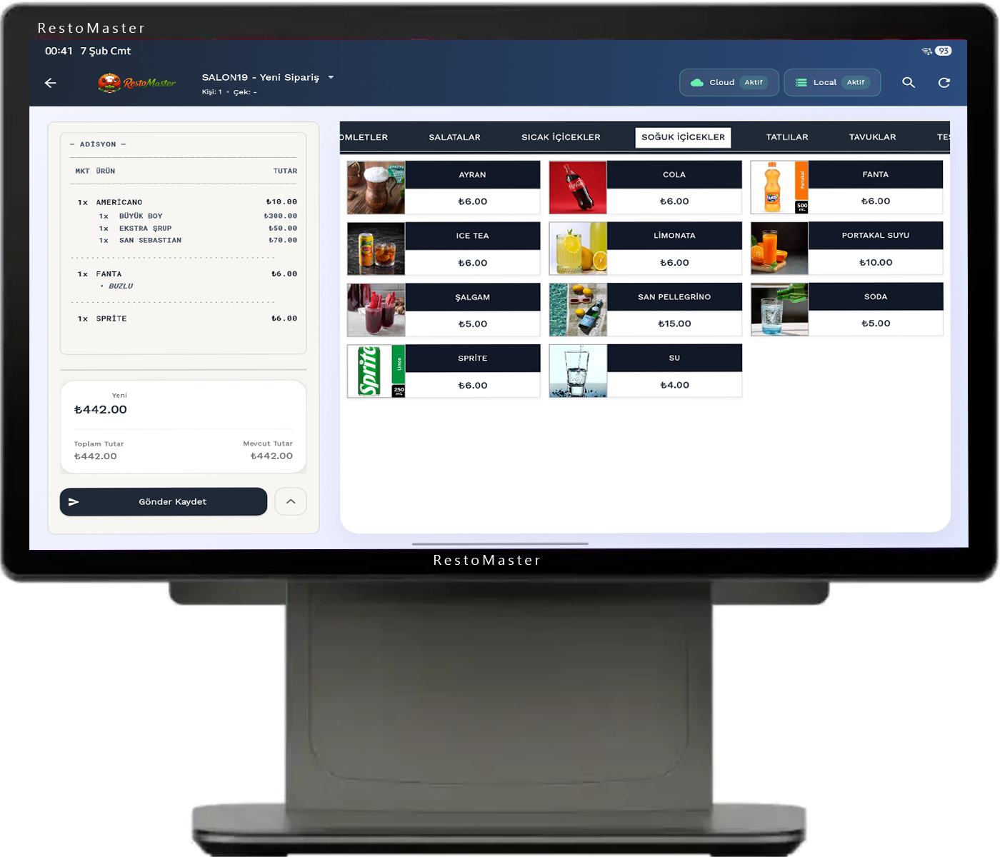 Restomaster POS Terminal